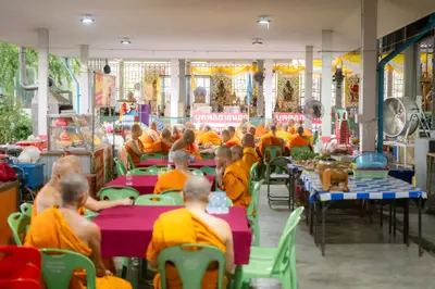 ภาพบรรยากาศพิธีทำบุญอายุวัฒนมงคล ๗๐ ปี พระสมุทรวชิรโสภณ วิ. (หลวงพ่ออิฏฐ์) วัดจุฬามณี ๑ สิงหาคม ๒๕๖๙ (ชุดภาพจากทางวัด) — ภาพที่ 9
