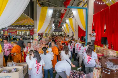 ภาพบรรยากาศพิธีทำบุญอายุวัฒนมงคล ๗๐ ปี พระสมุทรวชิรโสภณ วิ. (หลวงพ่ออิฏฐ์) วัดจุฬามณี ๑ สิงหาคม ๒๕๖๙ (ชุดภาพจากทางวัด) — ภาพที่ 16