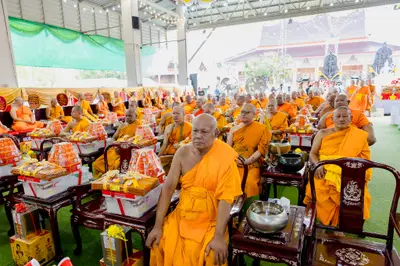 ภาพบรรยากาศพิธีทำบุญอายุวัฒนมงคล ๗๐ ปี พระสมุทรวชิรโสภณ วิ. (หลวงพ่ออิฏฐ์) วัดจุฬามณี ๑ สิงหาคม ๒๕๖๙ (ชุดที่ ๒) — ภาพที่ 4