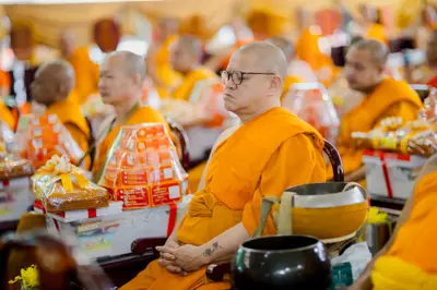 ภาพบรรยากาศพิธีทำบุญอายุวัฒนมงคล ๗๐ ปี พระสมุทรวชิรโสภณ วิ. (หลวงพ่ออิฏฐ์) วัดจุฬามณี ๑ สิงหาคม ๒๕๖๙ (ชุดที่ ๒) — ภาพที่ 7