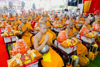ภาพบรรยากาศพิธีทำบุญอายุวัฒนมงคล ๗๐ ปี พระสมุทรวชิรโสภณ วิ. (หลวงพ่ออิฏฐ์) วัดจุฬามณี ๑ สิงหาคม ๒๕๖๙ (ชุดที่ ๒) — ภาพที่ 11