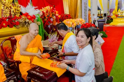 ภาพบรรยากาศพิธีทำบุญอายุวัฒนมงคล ๗๐ ปี พระสมุทรวชิรโสภณ วิ. (หลวงพ่ออิฏฐ์) วัดจุฬามณี ๑ สิงหาคม ๒๕๖๙ (ชุดที่ ๒) — ภาพที่ 39