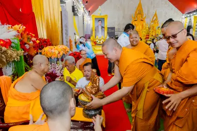 ภาพบรรยากาศพิธีทำบุญอายุวัฒนมงคล ๗๐ ปี พระสมุทรวชิรโสภณ วิ. (หลวงพ่ออิฏฐ์) วัดจุฬามณี ๑ สิงหาคม ๒๕๖๙ (ชุดที่ ๒) — ภาพที่ 43