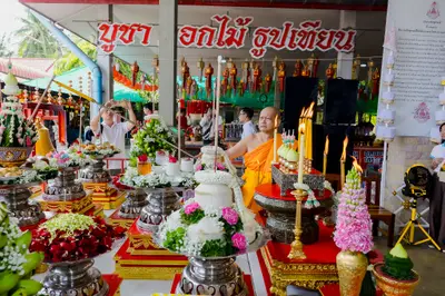 ภาพบรรยากาศพิธีทำบุญอายุวัฒนมงคล ๗๐ ปี พระสมุทรวชิรโสภณ วิ. (หลวงพ่ออิฏฐ์) วัดจุฬามณี ๑ สิงหาคม ๒๕๖๙ (ชุดที่ ๒) — ภาพที่ 46