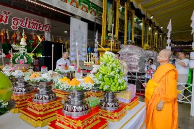 ภาพบรรยากาศพิธีทำบุญอายุวัฒนมงคล ๗๐ ปี พระสมุทรวชิรโสภณ วิ. (หลวงพ่ออิฏฐ์) วัดจุฬามณี ๑ สิงหาคม ๒๕๖๙ (ชุดที่ ๒) — ภาพที่ 49