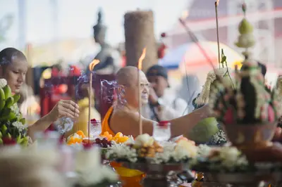 ภาพบรรยากาศพิธีทำบุญอายุวัฒนมงคล ๗๐ ปี พระสมุทรวชิรโสภณ วิ. (หลวงพ่ออิฏฐ์) วัดจุฬามณี ๑ สิงหาคม ๒๕๖๙ (ชุดที่ ๒) — ภาพที่ 50
