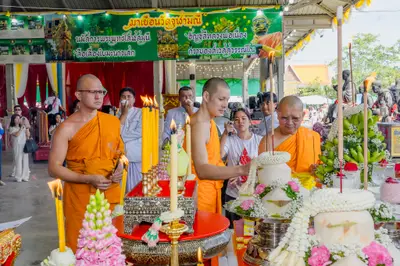 ภาพบรรยากาศพิธีทำบุญอายุวัฒนมงคล ๗๐ ปี พระสมุทรวชิรโสภณ วิ. (หลวงพ่ออิฏฐ์) วัดจุฬามณี ๑ สิงหาคม ๒๕๖๙ (ชุดที่ ๒) — ภาพที่ 51