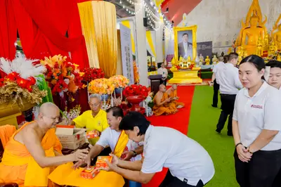 ภาพบรรยากาศพิธีทำบุญอายุวัฒนมงคล ๗๐ ปี พระสมุทรวชิรโสภณ วิ. (หลวงพ่ออิฏฐ์) วัดจุฬามณี ๑ สิงหาคม ๒๕๖๙ (ชุดที่ ๒) — ภาพที่ 54