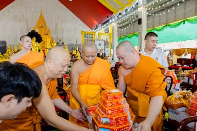 ภาพบรรยากาศพิธีทำบุญอายุวัฒนมงคล ๗๐ ปี พระสมุทรวชิรโสภณ วิ. (หลวงพ่ออิฏฐ์) วัดจุฬามณี ๑ สิงหาคม ๒๕๖๙ (ชุดที่ ๒) — ภาพที่ 56