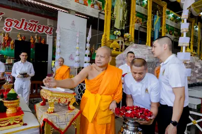 ภาพบรรยากาศพิธีทำบุญอายุวัฒนมงคล ๗๐ ปี พระสมุทรวชิรโสภณ วิ. (หลวงพ่ออิฏฐ์) วัดจุฬามณี ๑ สิงหาคม ๒๕๖๙ (ชุดที่ ๒) — ภาพที่ 59