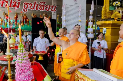 ภาพบรรยากาศพิธีทำบุญอายุวัฒนมงคล ๗๐ ปี พระสมุทรวชิรโสภณ วิ. (หลวงพ่ออิฏฐ์) วัดจุฬามณี ๑ สิงหาคม ๒๕๖๙ (ชุดที่ ๒) — ภาพที่ 63