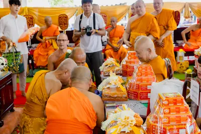 ภาพบรรยากาศพิธีทำบุญอายุวัฒนมงคล ๗๐ ปี พระสมุทรวชิรโสภณ วิ. (หลวงพ่ออิฏฐ์) วัดจุฬามณี ๑ สิงหาคม ๒๕๖๙ (ชุดที่ ๒) — ภาพที่ 67