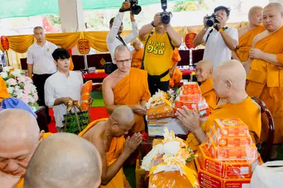 ภาพบรรยากาศพิธีทำบุญอายุวัฒนมงคล ๗๐ ปี พระสมุทรวชิรโสภณ วิ. (หลวงพ่ออิฏฐ์) วัดจุฬามณี ๑ สิงหาคม ๒๕๖๙ (ชุดที่ ๒) — ภาพที่ 68