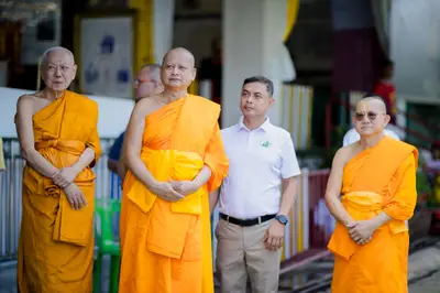 ภาพบรรยากาศพิธีทำบุญอายุวัฒนมงคล ๗๐ ปี พระสมุทรวชิรโสภณ วิ. (หลวงพ่ออิฏฐ์) วัดจุฬามณี ๑ สิงหาคม ๒๕๖๙ (ชุดที่ ๒) — ภาพที่ 74