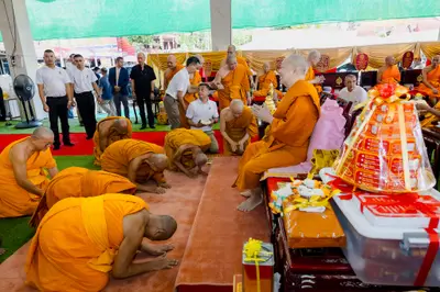 ภาพบรรยากาศพิธีทำบุญอายุวัฒนมงคล ๗๐ ปี พระสมุทรวชิรโสภณ วิ. (หลวงพ่ออิฏฐ์) วัดจุฬามณี ๑ สิงหาคม ๒๕๖๙ (ชุดที่ ๒) — ภาพที่ 79