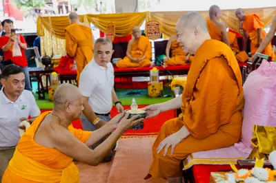 ภาพบรรยากาศพิธีทำบุญอายุวัฒนมงคล ๗๐ ปี พระสมุทรวชิรโสภณ วิ. (หลวงพ่ออิฏฐ์) วัดจุฬามณี ๑ สิงหาคม ๒๕๖๙ (ชุดที่ ๒) — ภาพที่ 80