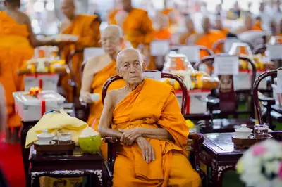 ภาพบรรยากาศพิธีทำบุญอายุวัฒนมงคล ๗๐ ปี พระสมุทรวชิรโสภณ วิ. (หลวงพ่ออิฏฐ์) วัดจุฬามณี ๑ สิงหาคม ๒๕๖๙ (ชุดที่ ๒) — ภาพที่ 84