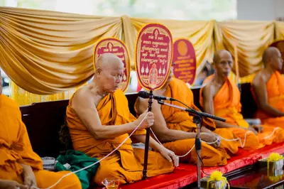 ภาพบรรยากาศพิธีทำบุญอายุวัฒนมงคล ๗๐ ปี พระสมุทรวชิรโสภณ วิ. (หลวงพ่ออิฏฐ์) วัดจุฬามณี ๑ สิงหาคม ๒๕๖๙ (ชุดที่ ๒) — ภาพที่ 97
