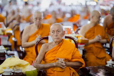 ภาพบรรยากาศพิธีทำบุญอายุวัฒนมงคล ๗๐ ปี พระสมุทรวชิรโสภณ วิ. (หลวงพ่ออิฏฐ์) วัดจุฬามณี ๑ สิงหาคม ๒๕๖๙ (ชุดที่ ๒) — ภาพที่ 98