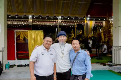 ภาพบรรยากาศพิธีทำบุญอายุวัฒนมงคล ๗๐ ปี พระสมุทรวชิรโสภณ วิ. (หลวงพ่ออิฏฐ์) วัดจุฬามณี ๑ สิงหาคม ๒๕๖๙ (ชุดที่ ๒) — ภาพที่ 105