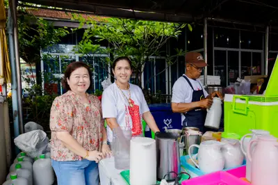 ภาพบรรยากาศพิธีทำบุญอายุวัฒนมงคล ๗๐ ปี พระสมุทรวชิรโสภณ วิ. (หลวงพ่ออิฏฐ์) วัดจุฬามณี ๑ สิงหาคม ๒๕๖๙ (ชุดที่ ๒) — ภาพที่ 107