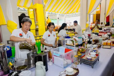 ภาพบรรยากาศพิธีทำบุญอายุวัฒนมงคล ๗๐ ปี พระสมุทรวชิรโสภณ วิ. (หลวงพ่ออิฏฐ์) วัดจุฬามณี ๑ สิงหาคม ๒๕๖๙ (ชุดที่ ๒) — ภาพที่ 112