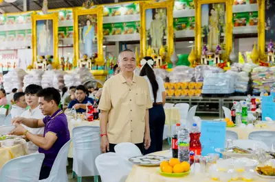 ภาพบรรยากาศพิธีทำบุญอายุวัฒนมงคล ๗๐ ปี พระสมุทรวชิรโสภณ วิ. (หลวงพ่ออิฏฐ์) วัดจุฬามณี ๑ สิงหาคม ๒๕๖๙ (ชุดที่ ๒) — ภาพที่ 116