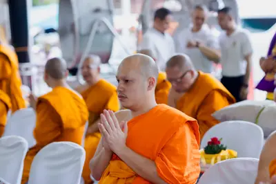 ภาพบรรยากาศพิธีทำบุญอายุวัฒนมงคล ๗๐ ปี พระสมุทรวชิรโสภณ วิ. (หลวงพ่ออิฏฐ์) วัดจุฬามณี ๑ สิงหาคม ๒๕๖๙ (ชุดที่ ๒) — ภาพที่ 117