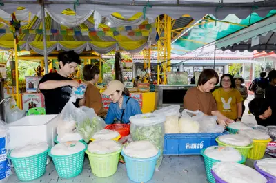 ภาพบรรยากาศพิธีทำบุญอายุวัฒนมงคล ๗๐ ปี พระสมุทรวชิรโสภณ วิ. (หลวงพ่ออิฏฐ์) วัดจุฬามณี ๑ สิงหาคม ๒๕๖๙ (ชุดที่ ๒) — ภาพที่ 118