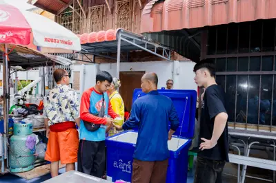 ภาพบรรยากาศพิธีทำบุญอายุวัฒนมงคล ๗๐ ปี พระสมุทรวชิรโสภณ วิ. (หลวงพ่ออิฏฐ์) วัดจุฬามณี ๑ สิงหาคม ๒๕๖๙ (ชุดที่ ๒) — ภาพที่ 124