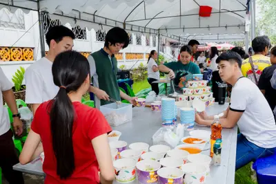 ภาพบรรยากาศพิธีทำบุญอายุวัฒนมงคล ๗๐ ปี พระสมุทรวชิรโสภณ วิ. (หลวงพ่ออิฏฐ์) วัดจุฬามณี ๑ สิงหาคม ๒๕๖๙ (ชุดที่ ๒) — ภาพที่ 128