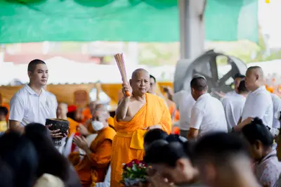 ภาพบรรยากาศพิธีทำบุญอายุวัฒนมงคล ๗๐ ปี พระสมุทรวชิรโสภณ วิ. (หลวงพ่ออิฏฐ์) วัดจุฬามณี ๑ สิงหาคม ๒๕๖๙ (ชุดที่ ๒) — ภาพที่ 138