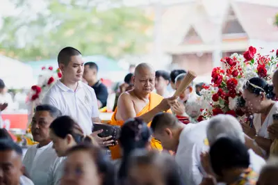 ภาพบรรยากาศพิธีทำบุญอายุวัฒนมงคล ๗๐ ปี พระสมุทรวชิรโสภณ วิ. (หลวงพ่ออิฏฐ์) วัดจุฬามณี ๑ สิงหาคม ๒๕๖๙ (ชุดที่ ๒) — ภาพที่ 140