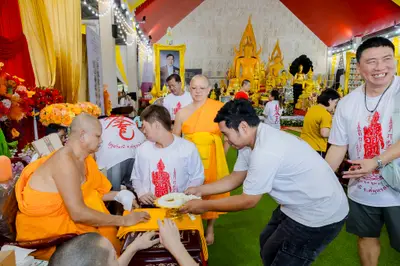ภาพบรรยากาศพิธีทำบุญอายุวัฒนมงคล ๗๐ ปี พระสมุทรวชิรโสภณ วิ. (หลวงพ่ออิฏฐ์) วัดจุฬามณี ๑ สิงหาคม ๒๕๖๙ (ชุดที่ ๒) — ภาพที่ 190