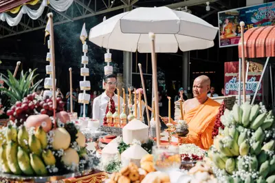 ประมวลภาพพิธีเททองหล่อชนวนมวลสารเหรียญ ๒ พระอุปัชฌาย์ รุ่นไตรมาส ๖๗ และเหรียญเจริญยศ ๑๖๘ วัดจุฬามณี ปี ๒๕๖๗