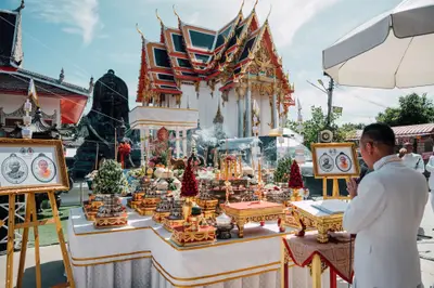 ประมวลภาพพิธีเททองหล่อชนวนมวลสารเหรียญ ๒ พระอุปัชฌาย์ รุ่นไตรมาส ๖๗ และเหรียญเจริญยศ ๑๖๘ วัดจุฬามณี ปี ๒๕๖๗
