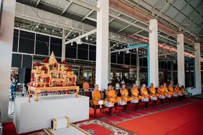 ประมวลภาพพิธีเททองหล่อชนวนมวลสารเหรียญ ๒ พระอุปัชฌาย์ รุ่นไตรมาส ๖๗ และเหรียญเจริญยศ ๑๖๘ วัดจุฬามณี ปี ๒๕๖๗