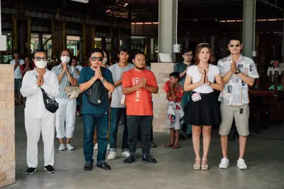 ประมวลภาพพิธีเททองหล่อชนวนมวลสารเหรียญ ๒ พระอุปัชฌาย์ รุ่นไตรมาส ๖๗ และเหรียญเจริญยศ ๑๖๘ วัดจุฬามณี ปี ๒๕๖๗