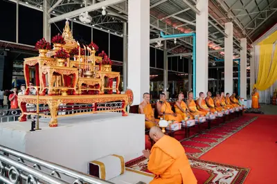ประมวลภาพพิธีเททองหล่อชนวนมวลสารเหรียญ ๒ พระอุปัชฌาย์ รุ่นไตรมาส ๖๗ และเหรียญเจริญยศ ๑๖๘ วัดจุฬามณี ปี ๒๕๖๗