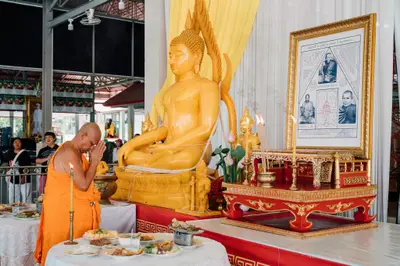 ประมวลภาพพิธีเททองหล่อชนวนมวลสารเหรียญ ๒ พระอุปัชฌาย์ รุ่นไตรมาส ๖๗ และเหรียญเจริญยศ ๑๖๘ วัดจุฬามณี ปี ๒๕๖๗
