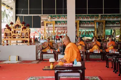 ประมวลภาพพิธีเททองหล่อชนวนมวลสารเหรียญ ๒ พระอุปัชฌาย์ รุ่นไตรมาส ๖๗ และเหรียญเจริญยศ ๑๖๘ วัดจุฬามณี ปี ๒๕๖๗