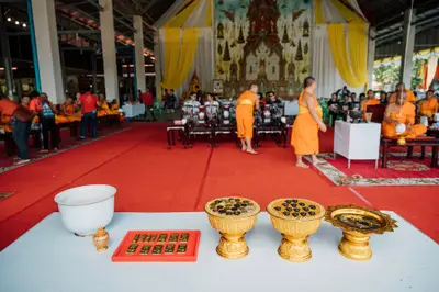 ประมวลภาพพิธีเททองหล่อชนวนมวลสารเหรียญ ๒ พระอุปัชฌาย์ รุ่นไตรมาส ๖๗ และเหรียญเจริญยศ ๑๖๘ วัดจุฬามณี ปี ๒๕๖๗