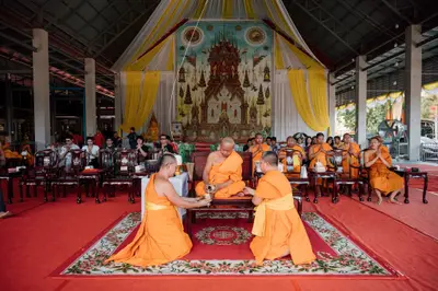 ประมวลภาพพิธีเททองหล่อชนวนมวลสารเหรียญ ๒ พระอุปัชฌาย์ รุ่นไตรมาส ๖๗ และเหรียญเจริญยศ ๑๖๘ วัดจุฬามณี ปี ๒๕๖๗