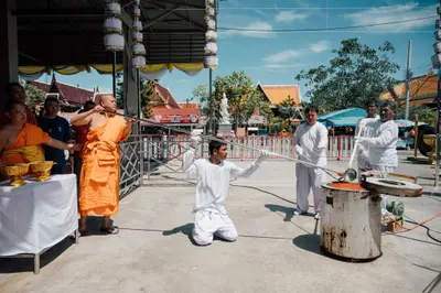 ประมวลภาพพิธีเททองหล่อชนวนมวลสารเหรียญ ๒ พระอุปัชฌาย์ รุ่นไตรมาส ๖๗ และเหรียญเจริญยศ ๑๖๘ วัดจุฬามณี ปี ๒๕๖๗