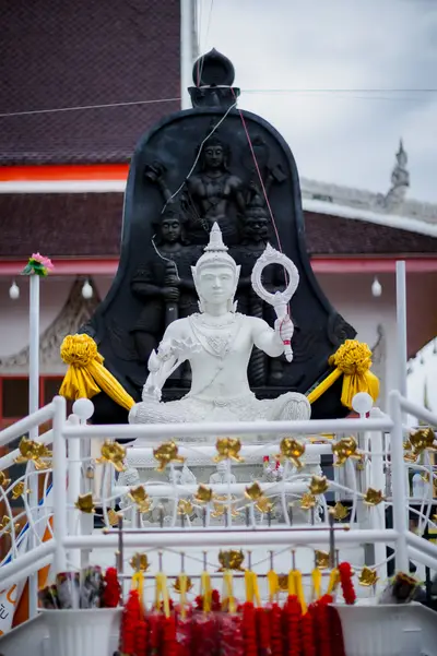 ภาพบรรยากาศพิธีบูชาครู-ครอบครูบูรพาจารย์ วัดจุฬามณี วันพุธที่ ๑๙ สิงหาคม ๒๕๖๙ — ภาพที่ 1