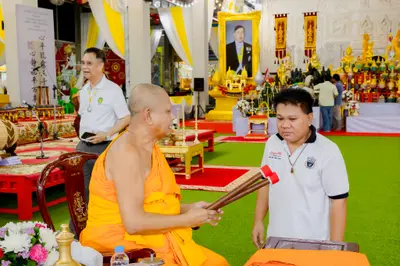 ภาพบรรยากาศพิธีบูชาครู-ครอบครูบูรพาจารย์ วัดจุฬามณี วันพุธที่ ๑๙ สิงหาคม ๒๕๖๙ — ภาพที่ 17