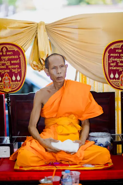 ภาพบรรยากาศพิธีบูชาครู-ครอบครูบูรพาจารย์ วัดจุฬามณี วันพุธที่ ๑๙ สิงหาคม ๒๕๖๙ — ภาพที่ 21