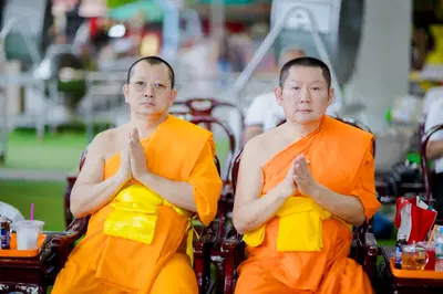 ภาพบรรยากาศพิธีบูชาครู-ครอบครูบูรพาจารย์ วัดจุฬามณี วันพุธที่ ๑๙ สิงหาคม ๒๕๖๙ — ภาพที่ 44