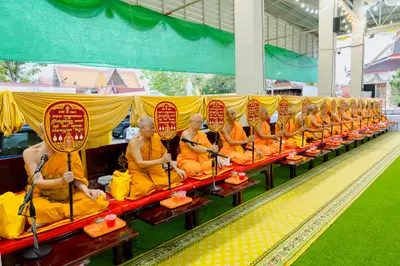 ภาพบรรยากาศพิธีบูชาครู-ครอบครูบูรพาจารย์ วัดจุฬามณี วันพุธที่ ๑๙ สิงหาคม ๒๕๖๙ — ภาพที่ 66