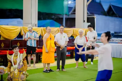 ภาพบรรยากาศพิธีบูชาครู-ครอบครูบูรพาจารย์ วัดจุฬามณี วันพุธที่ ๑๙ สิงหาคม ๒๕๖๙ — ภาพที่ 80